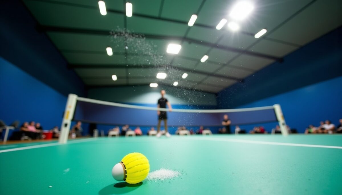 L&rsquo;impact de l&rsquo;humidité de l&rsquo;air sur la trajectoire du volant en badminton : comprendre les effets pour mieux jouer