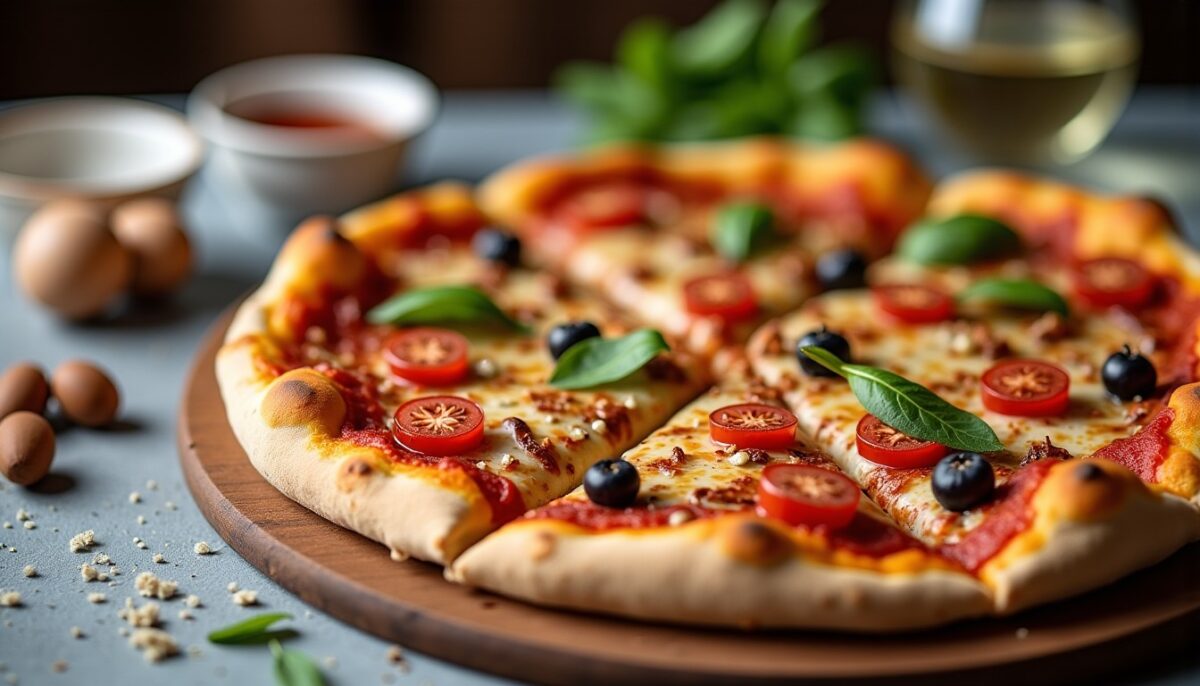Délices légers et gourmands pour conclure un repas pizza en douceur