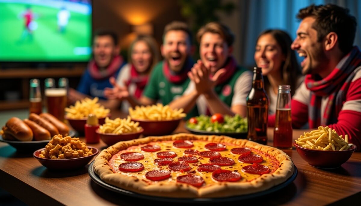 Football et gastronomie : les délices préférés des supporters lors des grandes rencontres