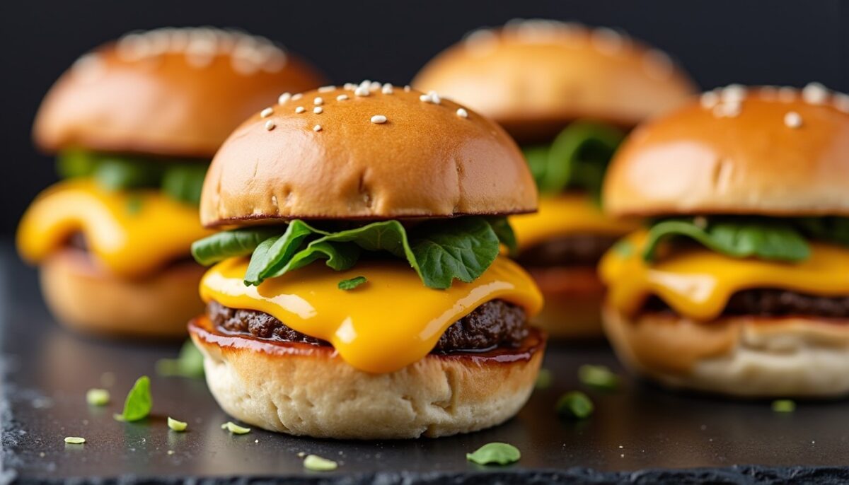 Mini-Burgers au Foie Gras : Une Explosion de Saveurs Incomparable