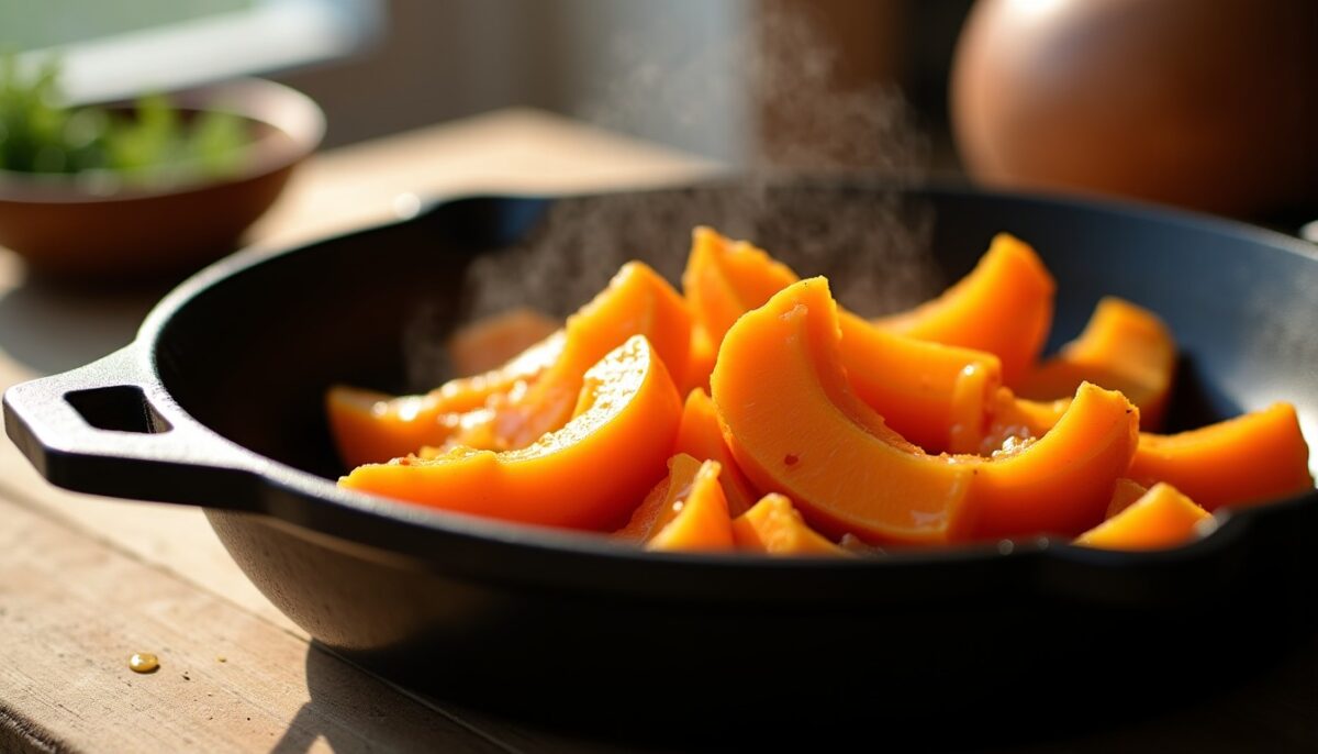 Potimarron fondant à la poêle : savourez une recette express en 15 minutes