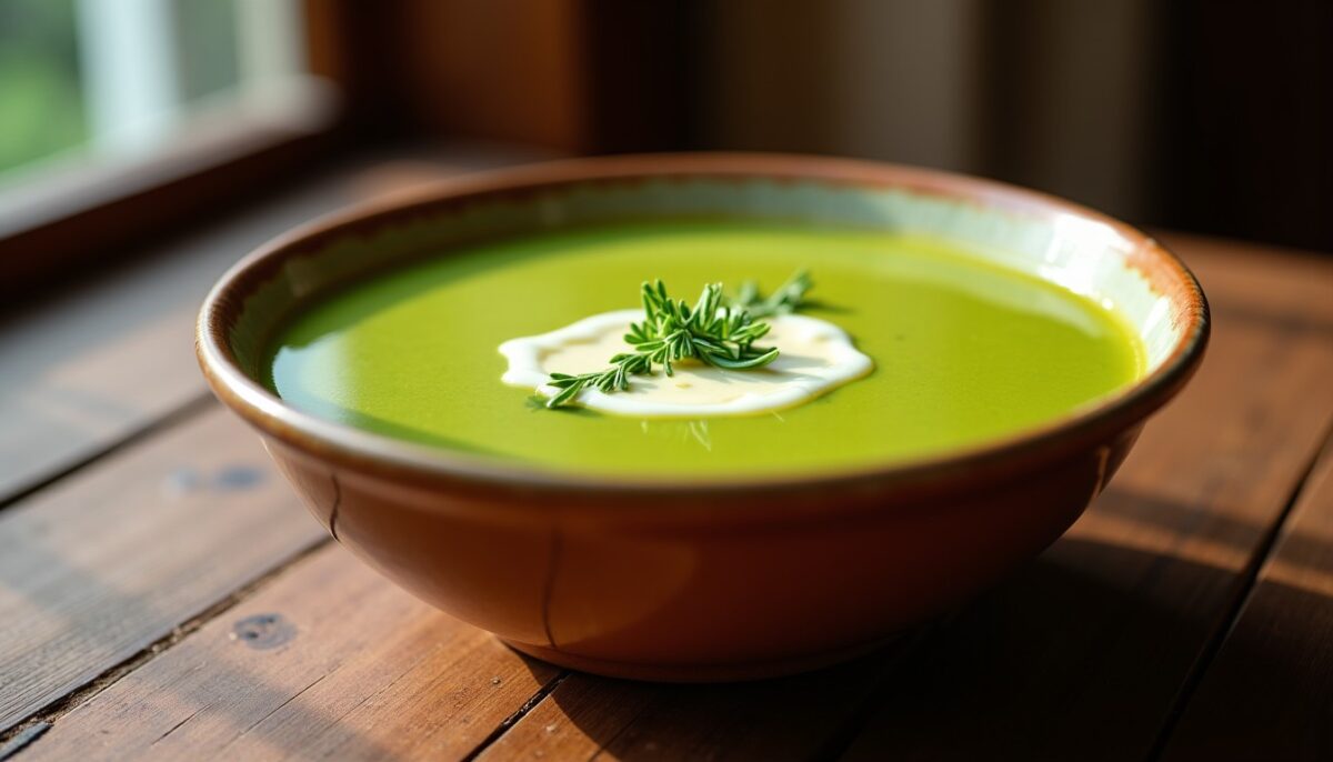 Velouté de courgette, pomme de terre et Vache qui rit : la recette simple et gourmande pour 6 convives