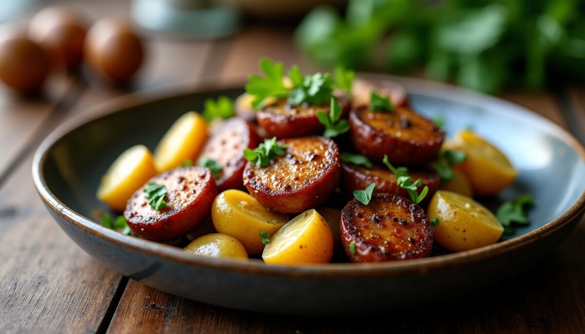 Salade tiède de gésiers et pommes de terre : la recette gourmande à ne pas manquer