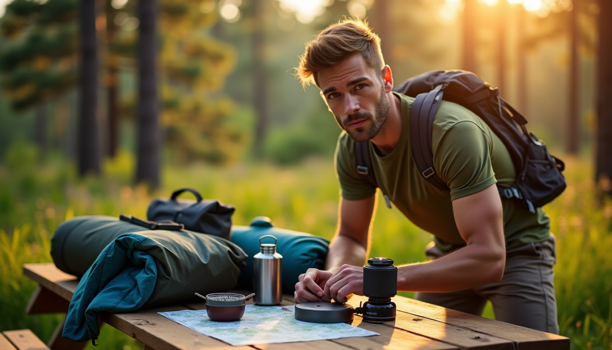 Préparer son premier bivouac : check-list matériel et logistique