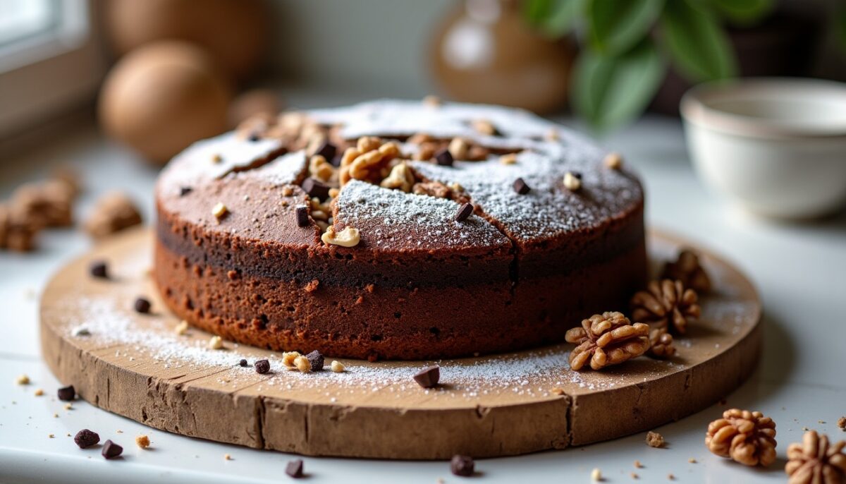 Cake moelleux aux noix et chocolat : la recette gourmande prête en 15 minutes